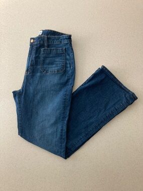 J. Crew Denim Jeans Women Size 32 Curvy Full Length Demi Boot